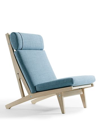 Getama - Chair - GE370 / Easy chair high back / by Hans J. Wegner - Oak