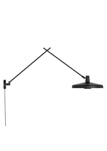 Grupa - Hängande lampa - Arigato wall lamp - Black - 45