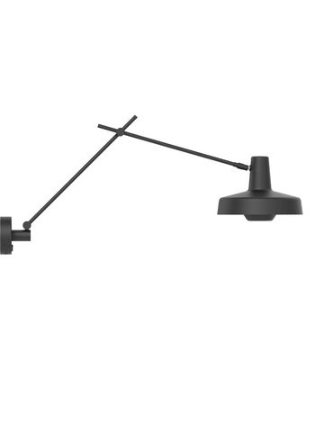 Grupa - Hängande lampa - Arigato wall lamp - Black - Medium