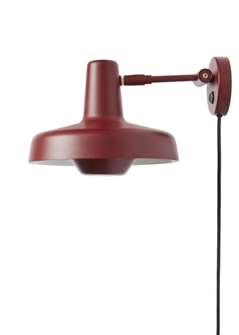 Grupa - Pendelleuchte - Arigato wall lamp - Red - Extra Short wall
