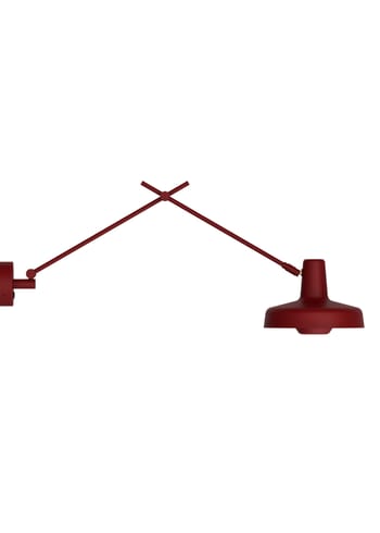 Grupa - Hängande lampa - Arigato wall lamp - Red - Medium