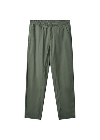 H2O - Pantaloni - Skalø Straight Pants - Thyme Army