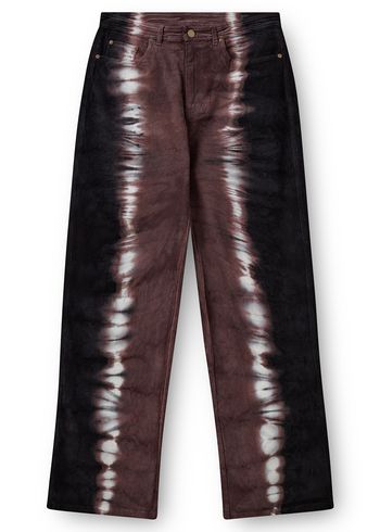 H2OFagerholt - Spodnie - Brasilia Pants Tie Dye - Black Tie Dye