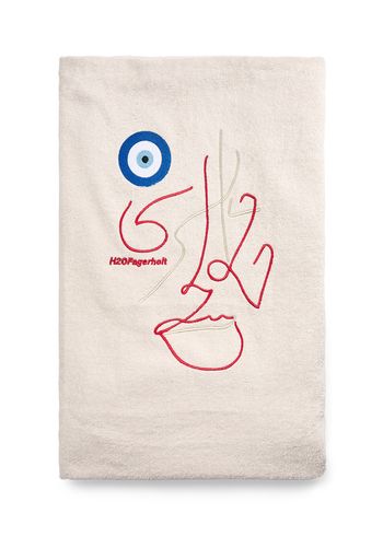 H2OFagerholt - Håndklæde - Real Time Towel - Moonbeam