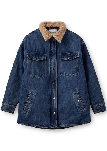 H2OFagerholt - Kurtka - Mommy Jacket - Blue Denim