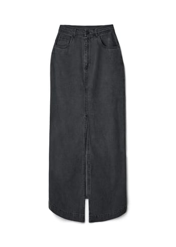 H2OFagerholt - Saia - Classic Jeans Skirt - Washed Black