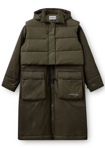 H2OFagerholt - Regenmantel - Warm Rain Jacket - Forest Green