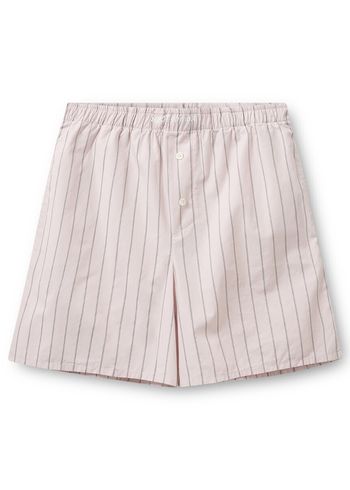 H2OFagerholt - Pantaloncini - Holiday Shorts - Dusty Rose Stripe