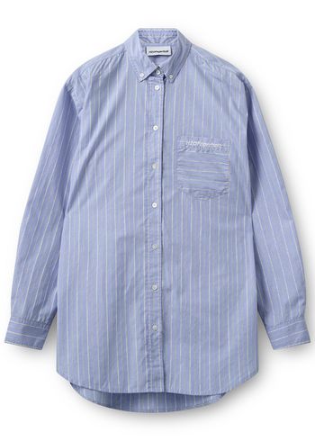 H2OFagerholt - Koszula - Holiday Shirt - Light Blue Stripe