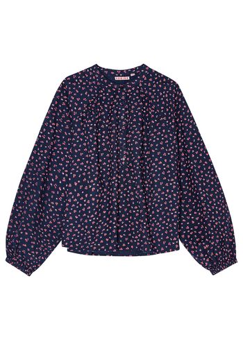 HABIBA - Blúzka - Fleur Blouse With Gatherings - Indigo