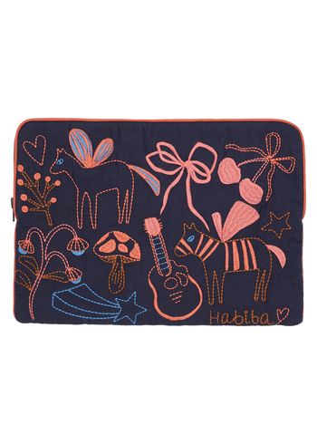 HABIBA - Manchon pour ordinateur - Habiba - Computer Sleeve - Nova - Indigo