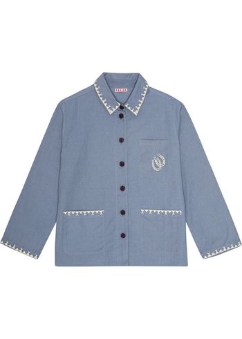 HABIBA - Jacke - Polly Embroidery Jacket - Sea