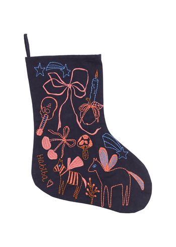 HABIBA - Świąteczna skarpeta - Nova Christmas Sock - Indigo