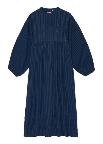 HABIBA - Klänning - Laura Dress Bell Sleeves - Indigo