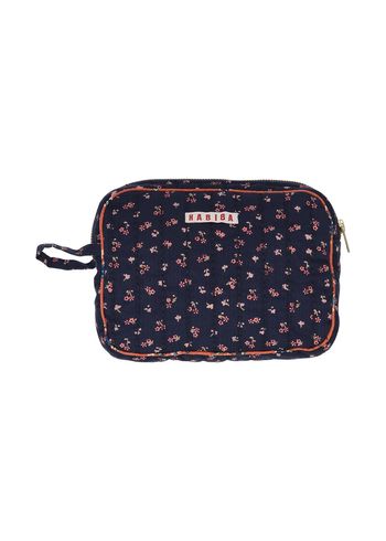 HABIBA - Borsa per il trucco - Makeup Clutch - Fleur - Indigo