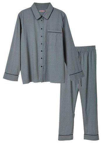 HABIBA - Pajamas - Dotty Pyjamas Set - Pastel Blue