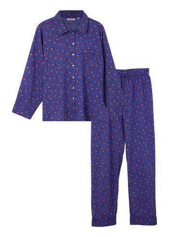 HABIBA - Pyjamas - Sakura Pyjamas Set - Japan Blue