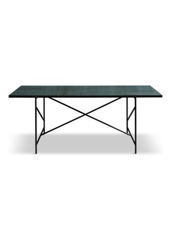 Handvärk - Dining Table - Dining Table 185 by Emil Thorup - Black / Green Marble
