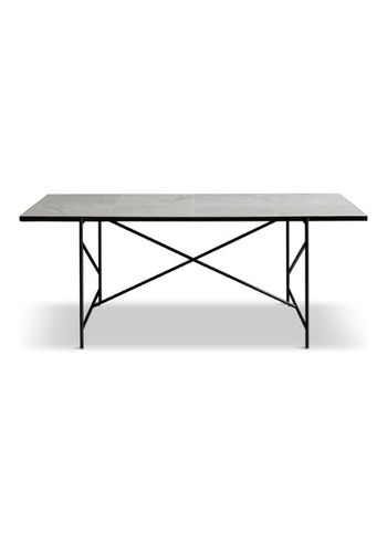 Handvärk - Dining Table - Dining Table 185 by Emil Thorup - Black / White Marble