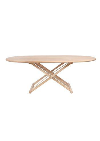 Haslev Møbelsnedkeri - Sofabord - Safari Coffee Table - White Oiled Oak
