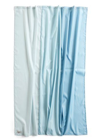 HAY - Shower curtain - Aquarelle - Vertical Ice Blue