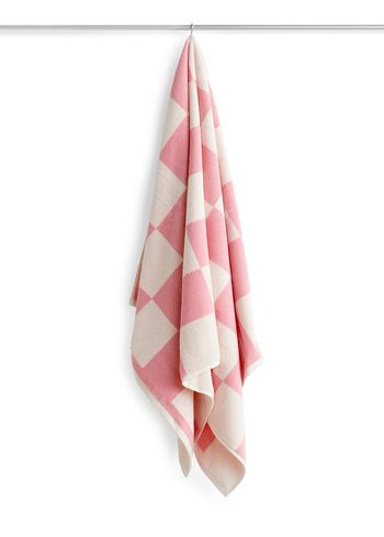 HAY - Badmatta - Check Bath Towel - Pink
