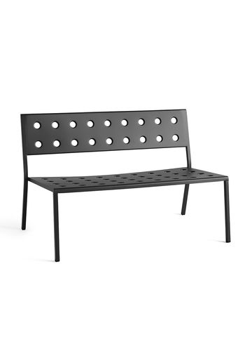 HAY - Bænk - Balcony Lounge Bench - Anthracite