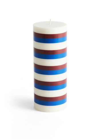 HAY - Bougies d'allumage - Column Candle - Off White | Brown | Blue - Horizontal