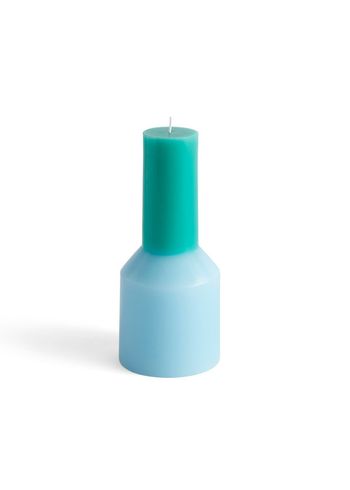 HAY - Bougies d'allumage - Pillar Candle - Light Blue - Small Tall