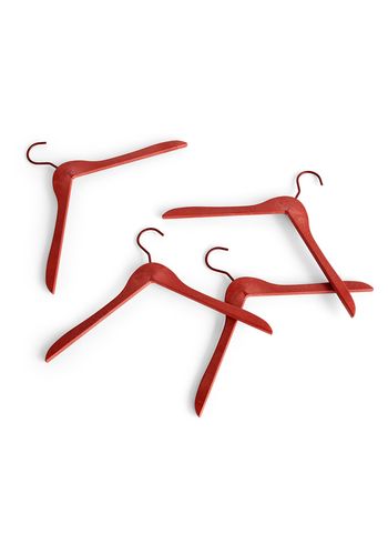 HAY - Hanger - COAT HANGER - 4 stk - CHERRY RED