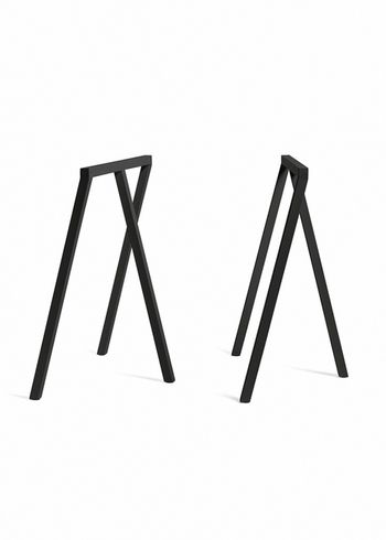 HAY - Bord - LOOP Stand Frame / Set of 2 - Low - Black
