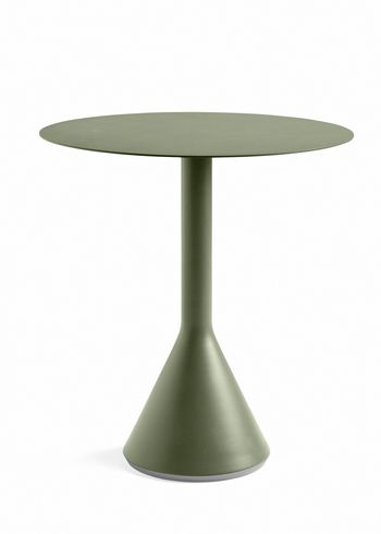 HAY - Mesa de jardín - PALISSADE / Cone Table - Ø70 - Olive