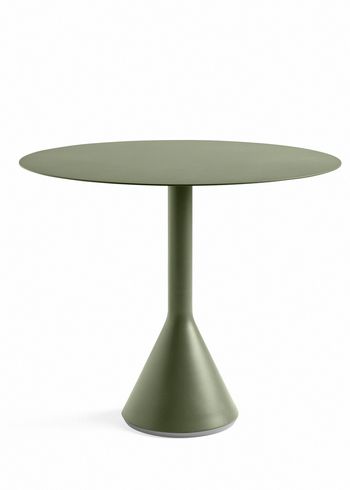 HAY - Mesa de jardín - PALISSADE / Cone Table - Ø90 - Olive
