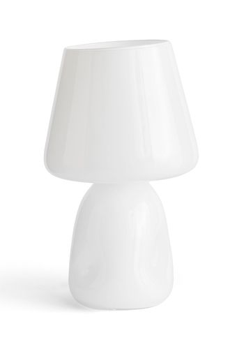 HAY - Bordlampe - Apollo Table Lamp Shade - Opal Glass Cork