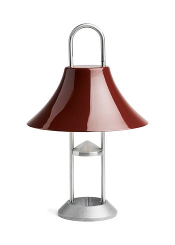 HAY - Bordlampe - Mousqueton Portable Lamp - Iron Red