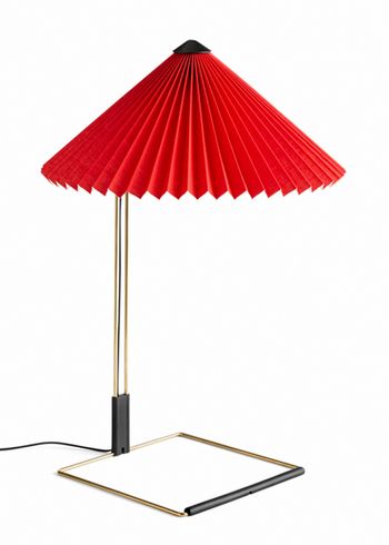 HAY - Bordlampe - MATIN Table Lamp / Large - Bright Red