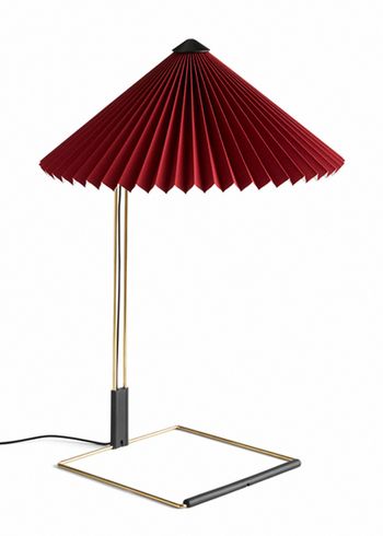 HAY - Bordlampe - MATIN Table Lamp / Large - Oxide Red