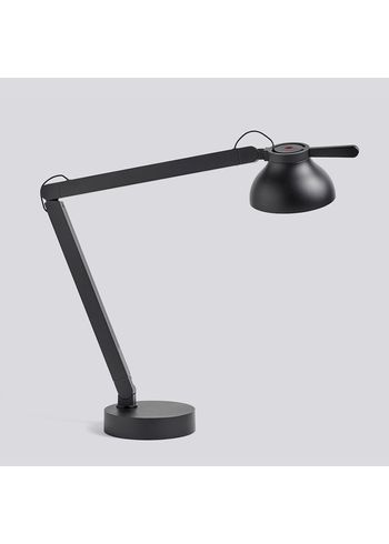 HAY - Bordlampe - PC Double Arm W. Table Base - Soft Black