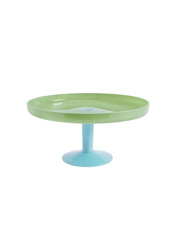 HAY - Prato - Display Food Stand - LIGHT GREEN AND LIGHT BLUE