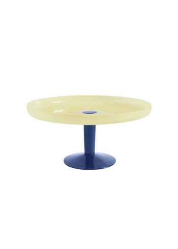 HAY - Vaisselle - Display Food Stand - LIGHT YELLOW AND DARK BLUE