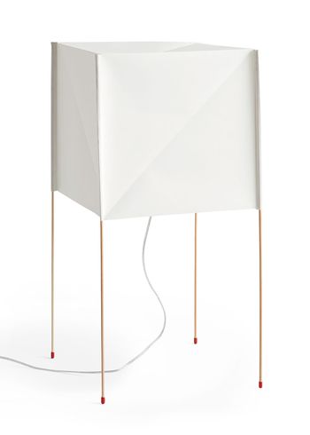 HAY - Gulvlampe - Paper Cube Floor Lamp - White