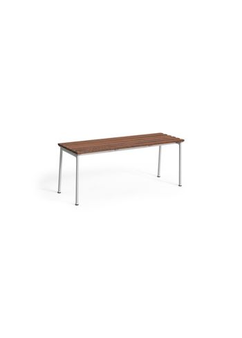 HAY - Tuinbank - Traverse Bench 114 - Heat Treated Oiled Ash / Aluminium