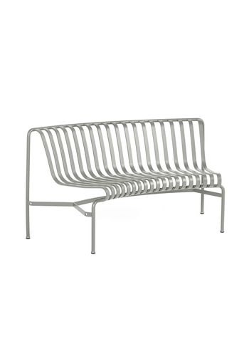 HAY - Banco de jardín - Palissade park dining bench -in- add-on - Sky grey