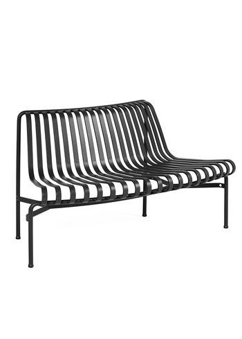 HAY - Banco de jardim - Palissade park dining bench -out- add-on - Anthracite