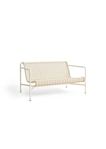 HAY - Záhradná pohovka - Palissade Cord Lounge Sofa - Cream White