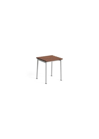 HAY - Garden chair - Traverse Stool - Heat Treated Oiled Ash / Aluminium