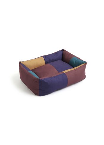 HAY - Dog bed - Hay Dogs Bed - Burgundy, green - Large