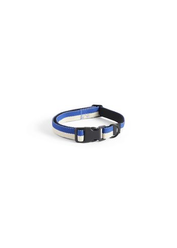 HAY - Dog collars - Hay Dogs Collar Flat - Blue, off-white