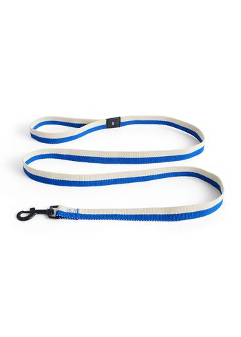 HAY - Koiran valjaat - Hay Dogs Leash - Blue, off-white - Flat M/L