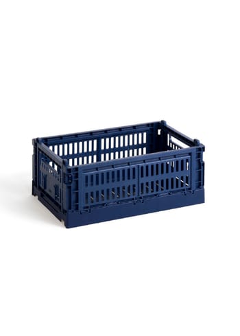 HAY - Caixas - Colour Crate Recycled - Dark Blue